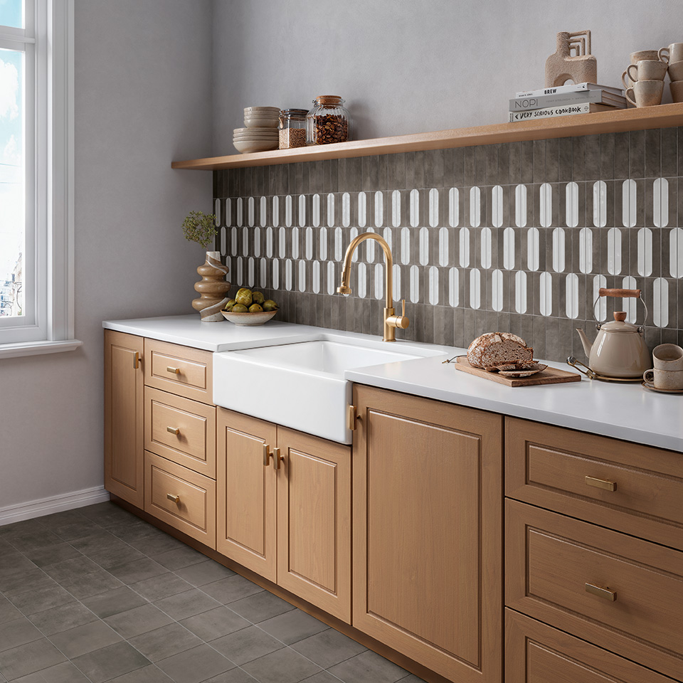 138705 Bow Off White Gloss 5.2х16 DNA Tiles фото 18