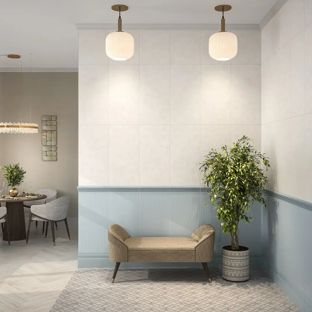 KMB2BLF001BR Бордюр Багет Гране белый матовый обрезной 40x7,3x2,7 Kerama Marazzi фото 7