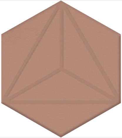 OS/E241/63011 Декор Агуста розовый 6х5,2 Kerama Marazzi