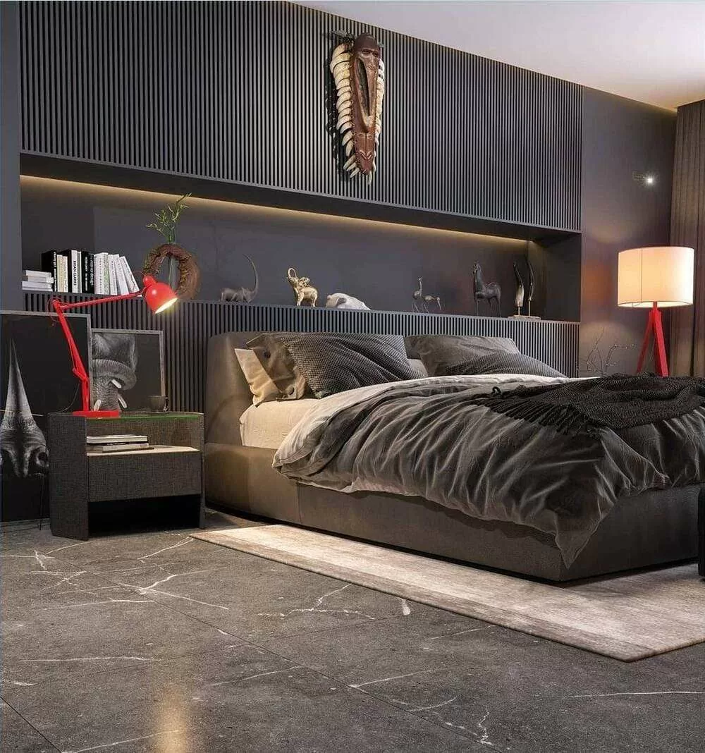 Dark Stone Cube Ceramica
