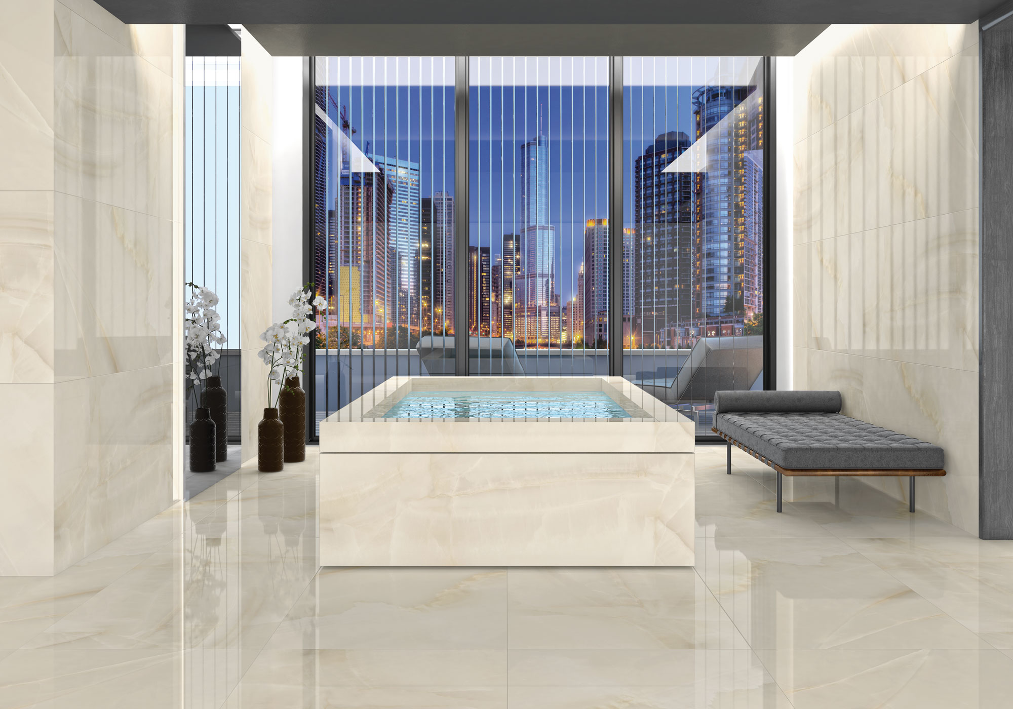 Varese Onice Soft Matt Mix 160x320 TAU Ceramica