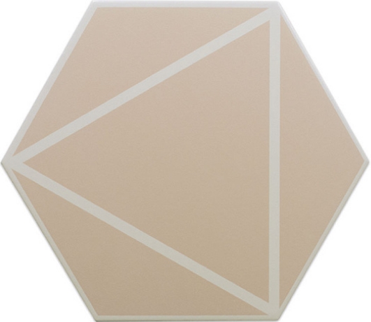 127017 FANCY LINES CAFE R10 20x23 DNA Tiles
