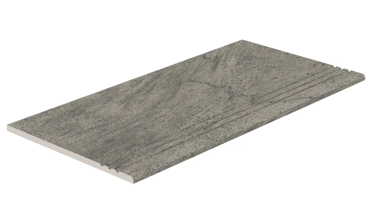 AGST Ступень Antique Grey Antislip 33х66 Serapool