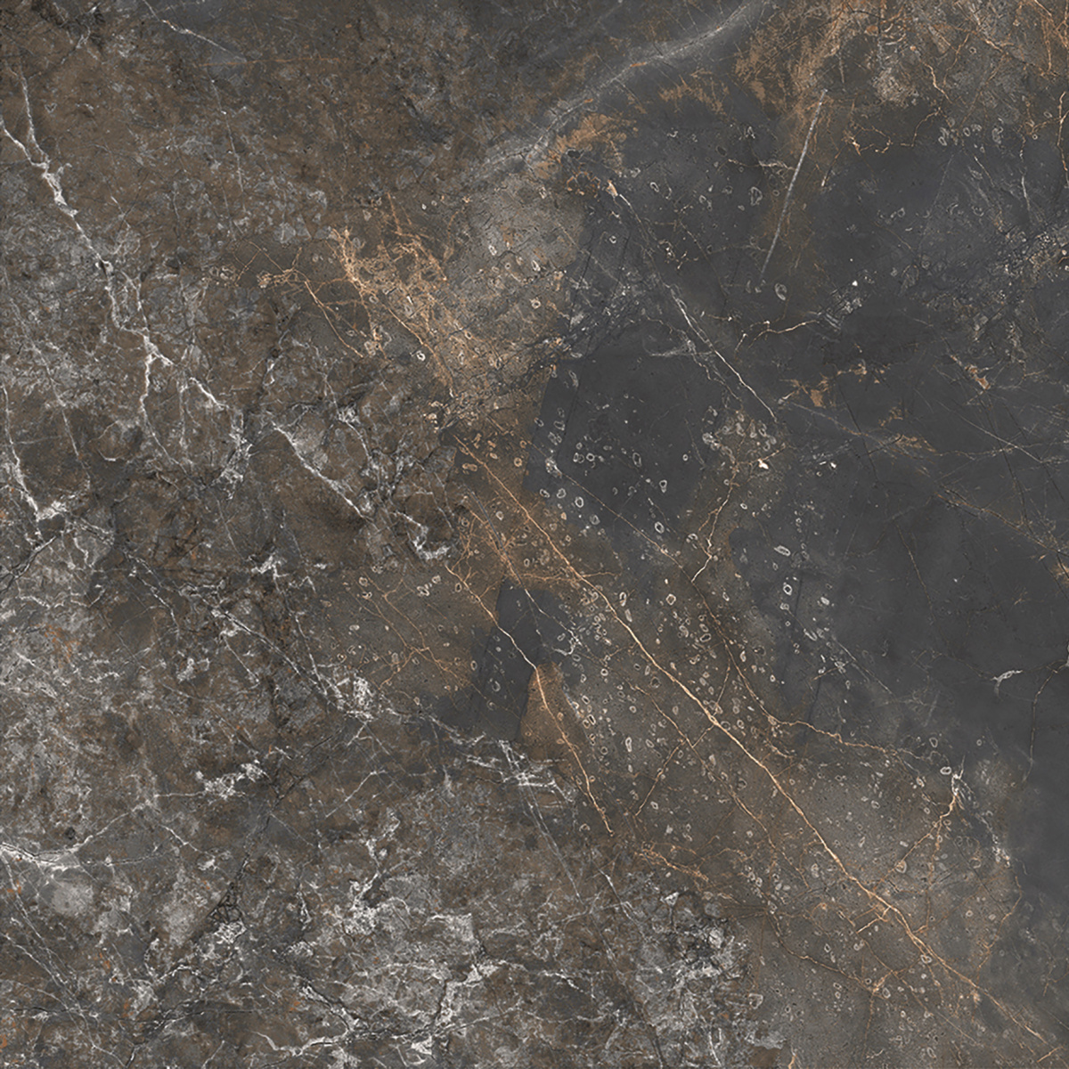 Сенза Пари тёмно-коричневый матовый структурный карвинг 60х60 Laparet фото 3