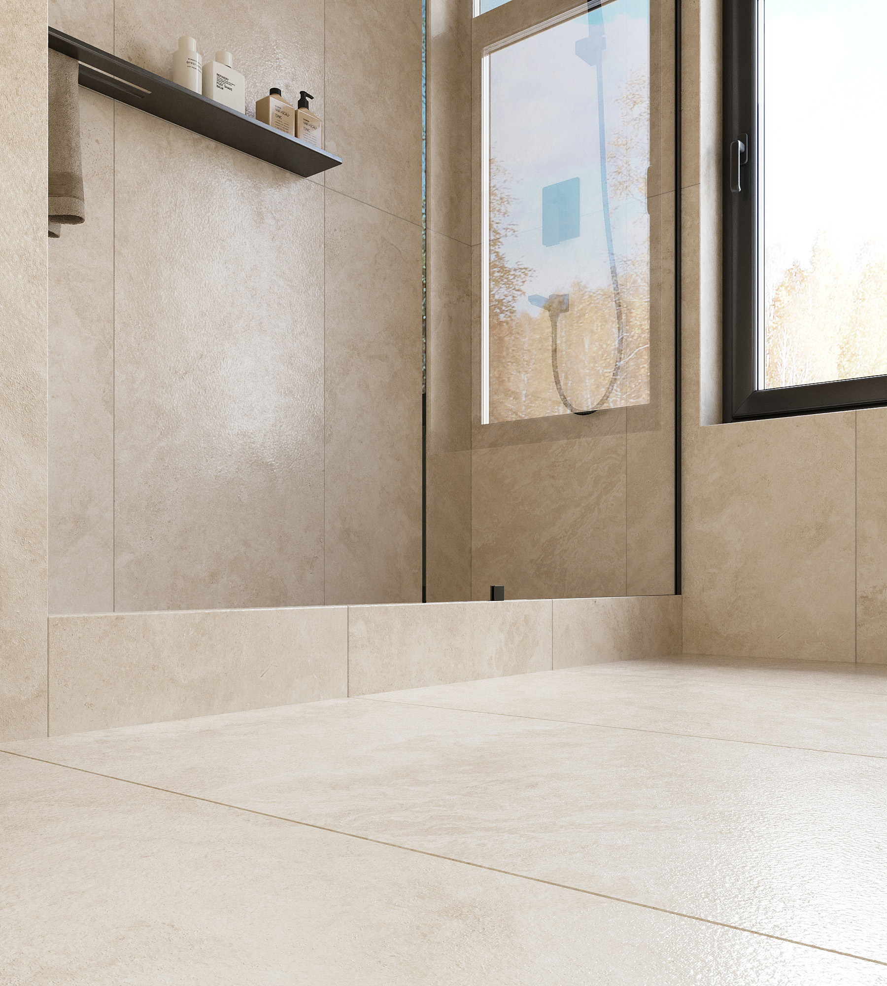 RT7014-P Arawak Grey Matt Rustic Punch 60x120 Arcadia Ceramica