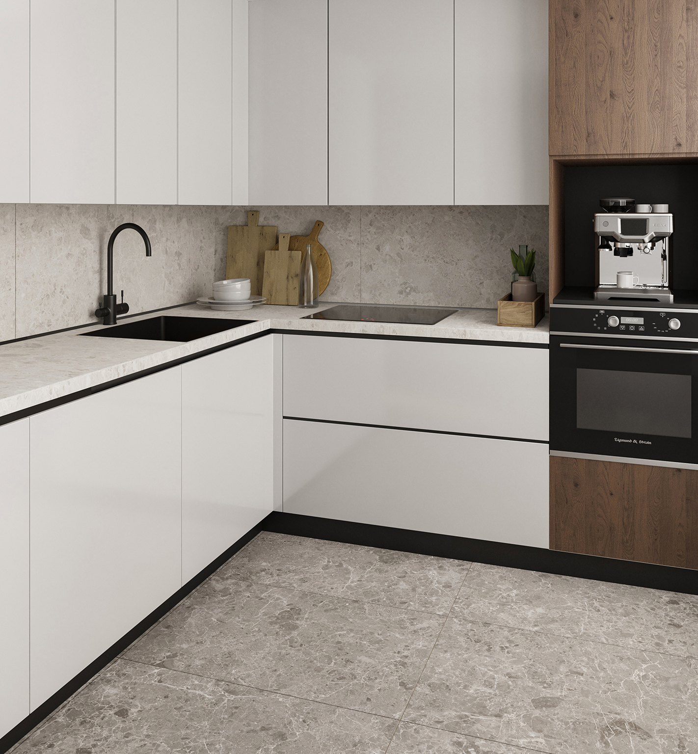 Neo Emperador Bianco Decor Satin 60x120 Staro фото 30