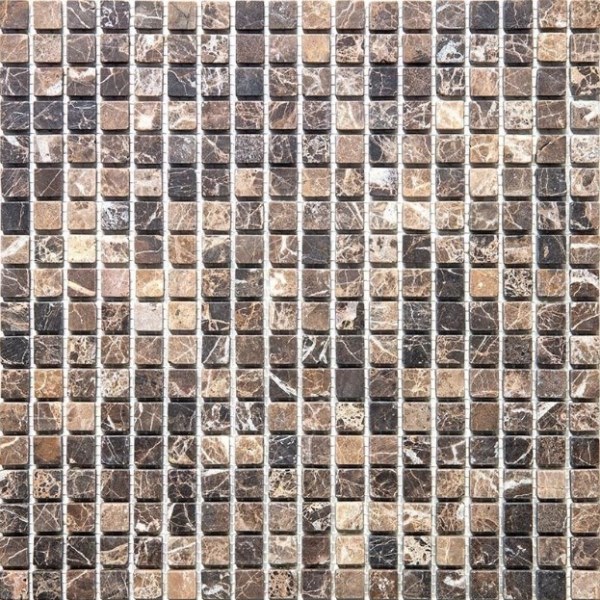 7M022-15T (Emperador Dark) мозаика Мрамор 15x15 305х305 Natural