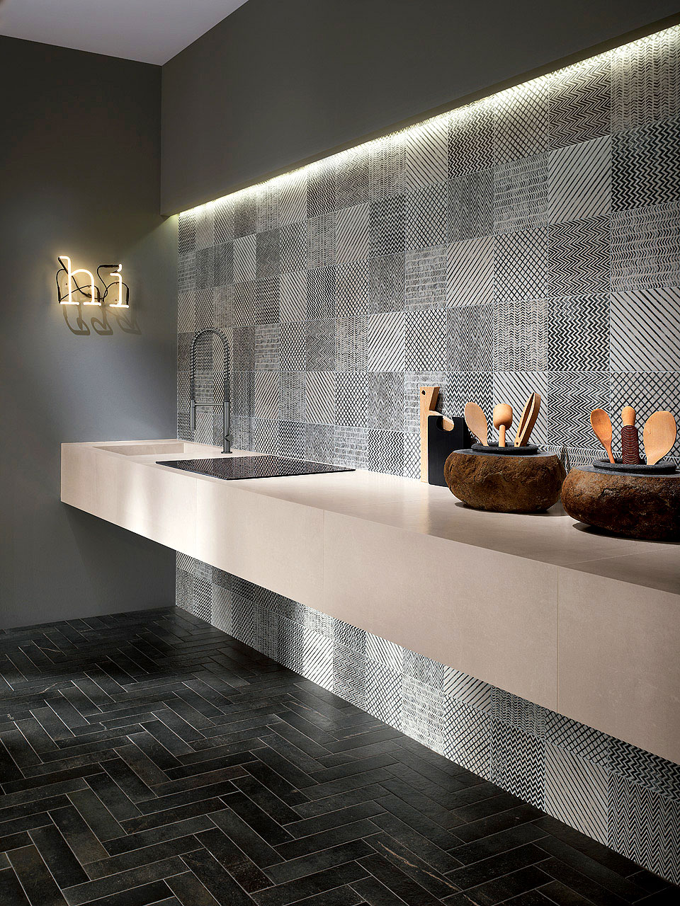 fMKB Maku Nut Random Mosaico 30.5x30.5 FAP Ceramiche