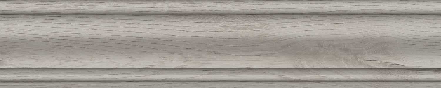 SG7322/BTG Плинтус Тровазо серый светлый матовый 39,8x8x1,55 Kerama Marazzi