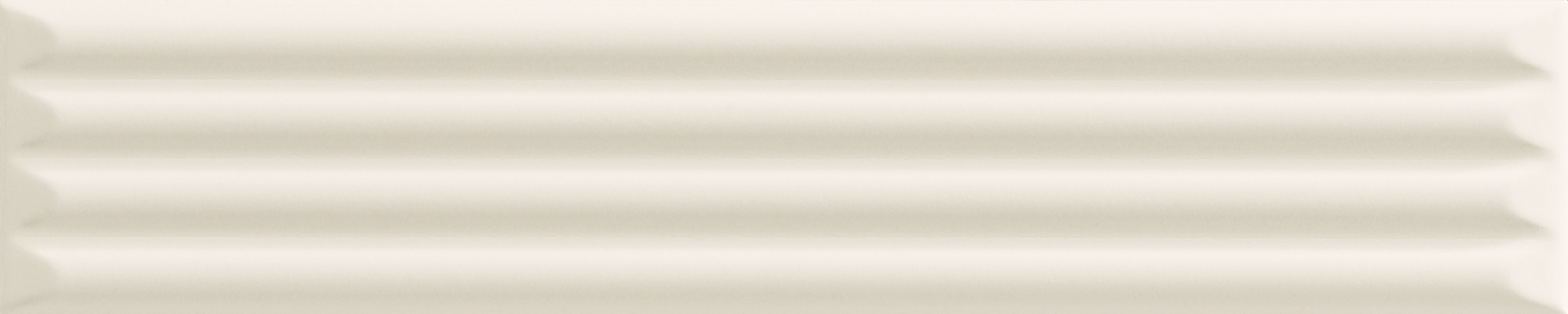 192134 Up Cannettato Bone Glossy 25x5 Ava Ceramica