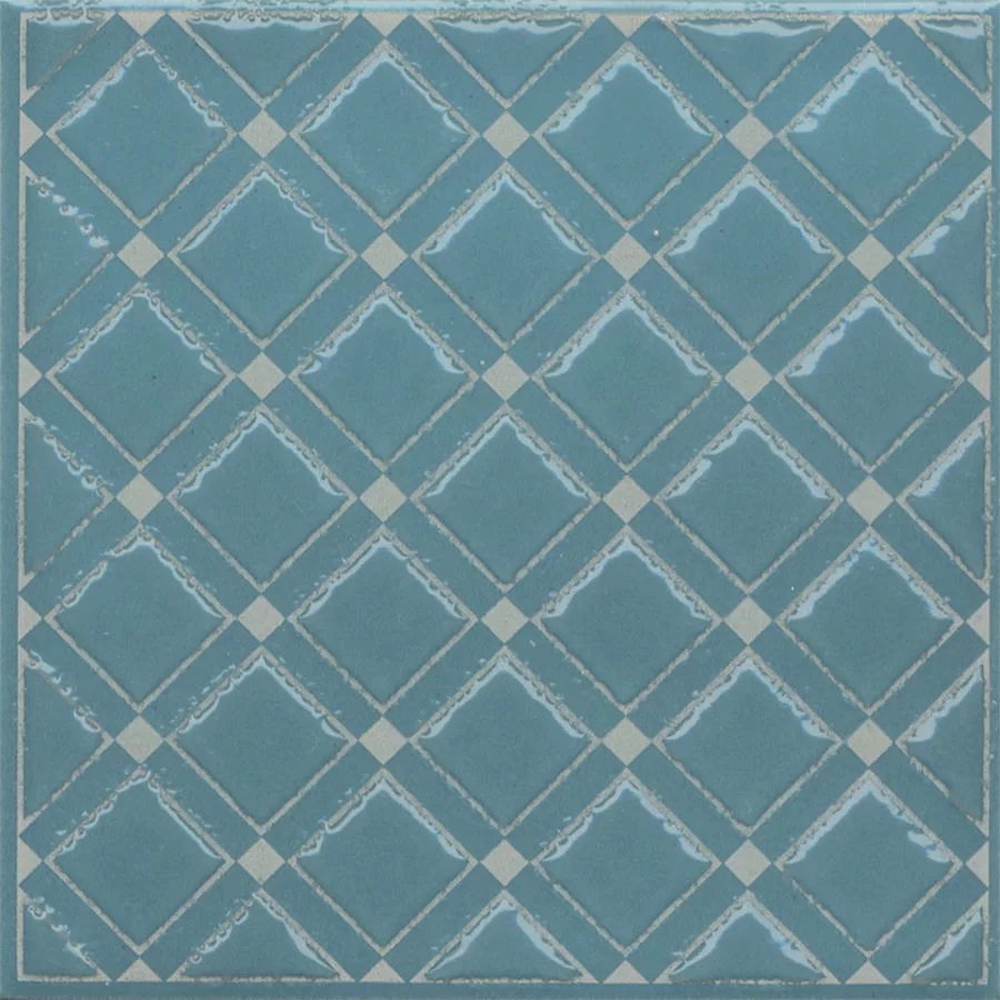 KMD3STA016GN Декор Бахия 1 бирюзовый глянцевый 9,8x9,8x0,7 Kerama Marazzi