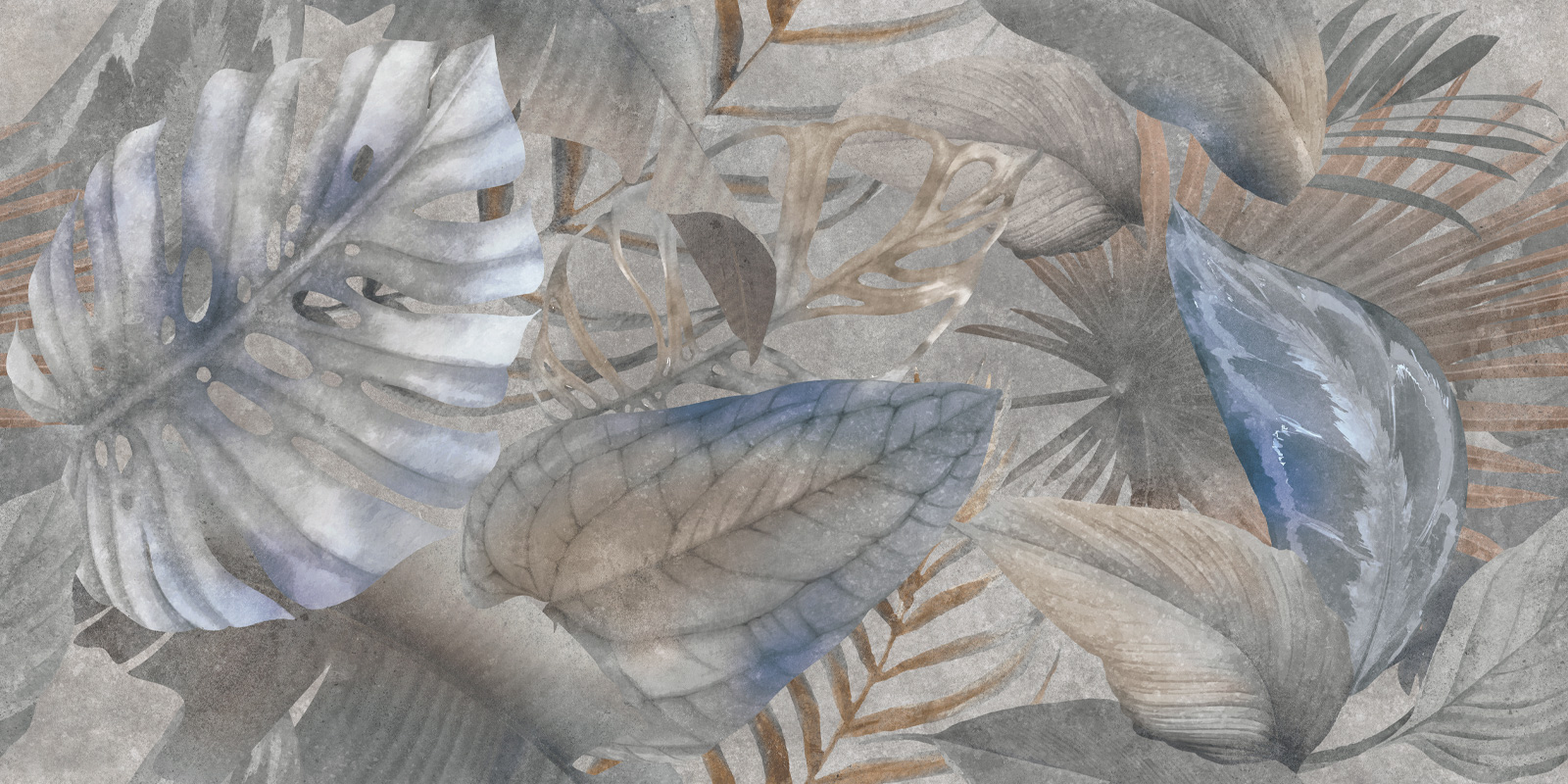 D120240G Bahamas Floristry Dark матовый граниль 600x1200x9.5 New Trend