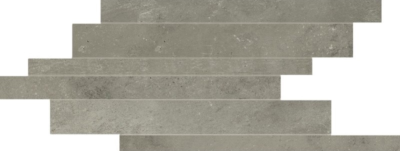 747478 Maps Dark Grey Listello Sfalsato 21x40 Cerim