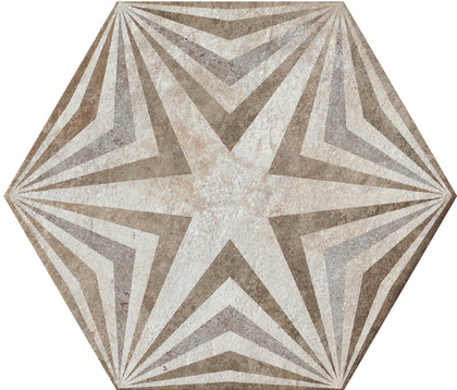 Heritage Deco Exagona Texture 3 34.5x40 Fioranesе