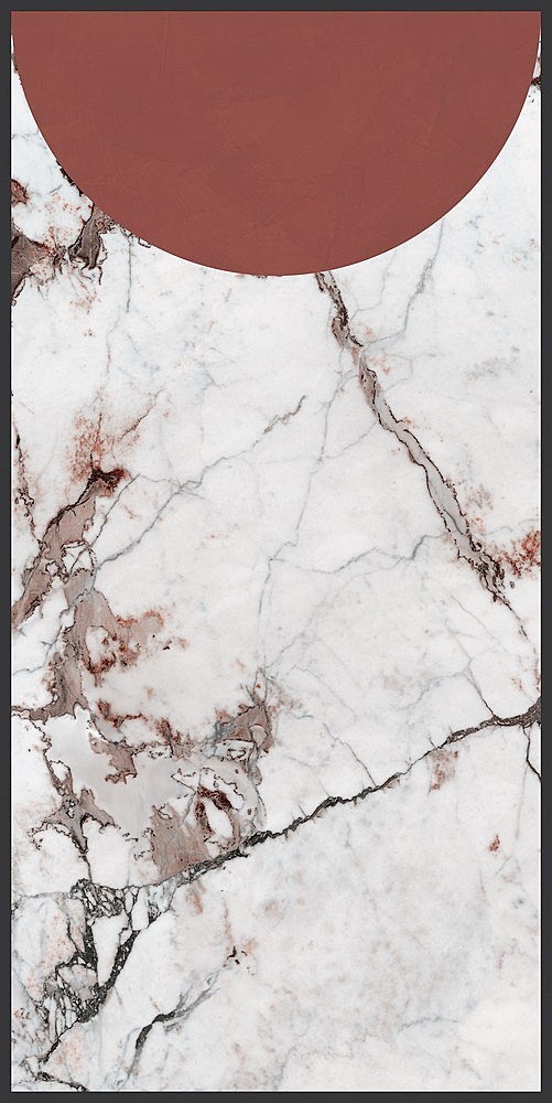 764127 Policroma Volta Breccia-Mattone Mat Ret 6mm 120x240 Cedit