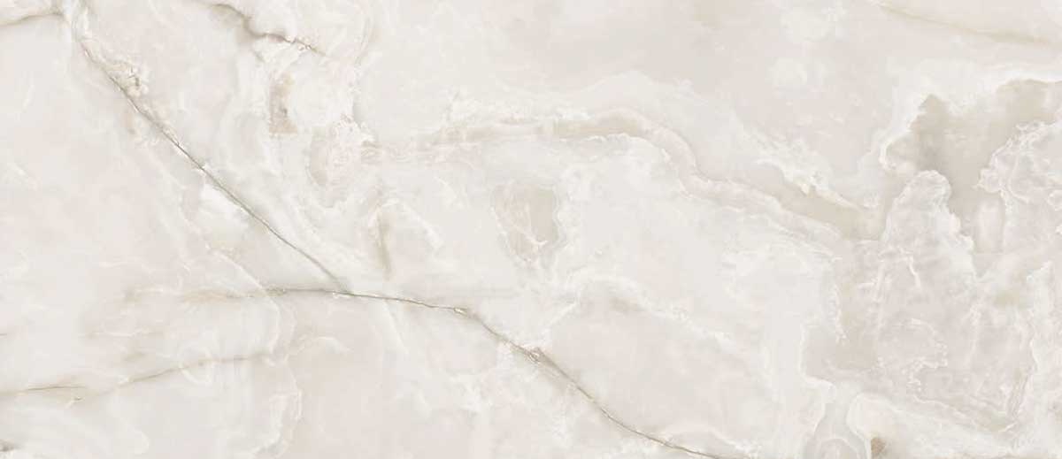 766028 Onyx&More White Onyx Gloss 6mm 120x280 Casa Dolce Casa