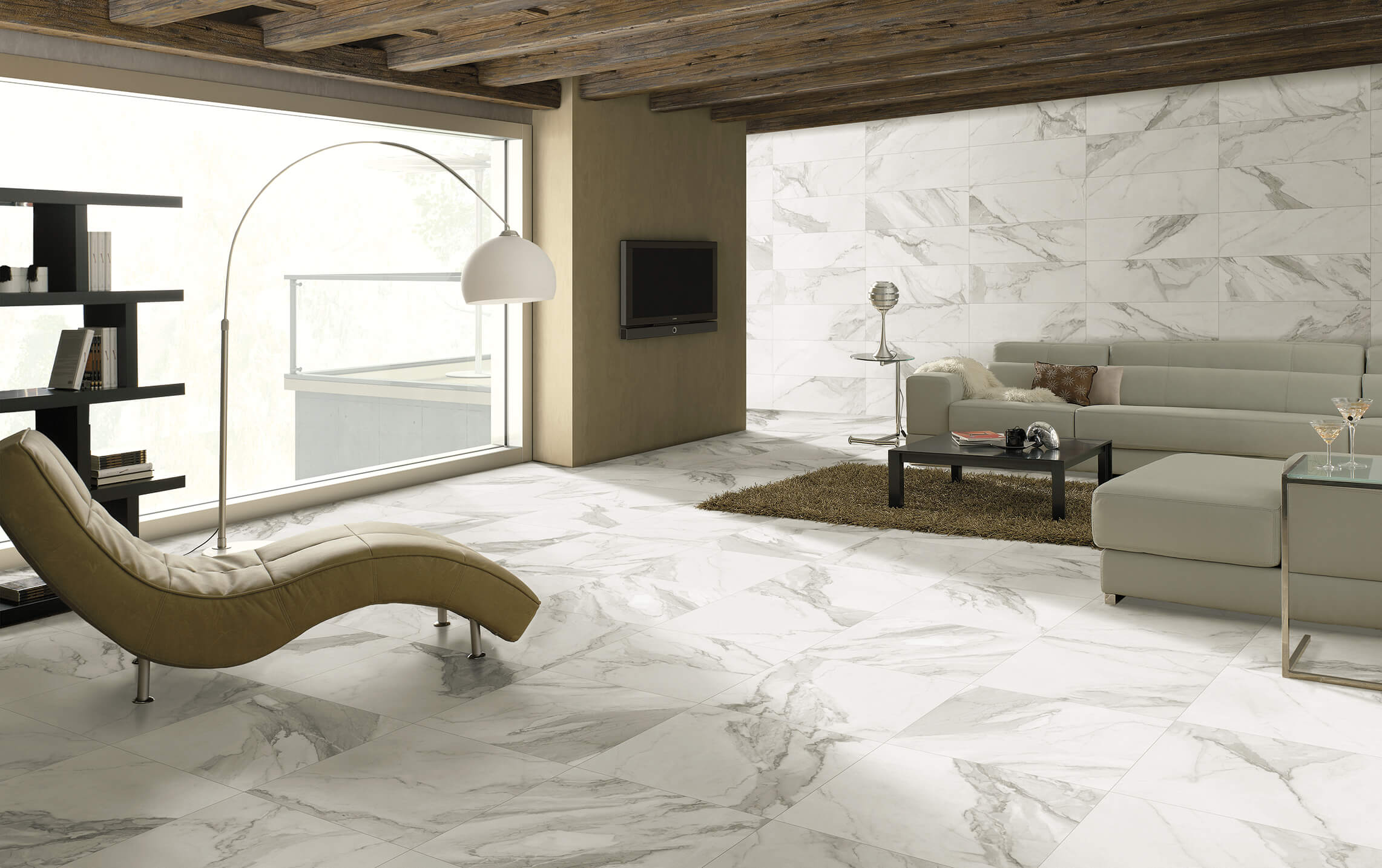 Calacatta Art Silver Artcer