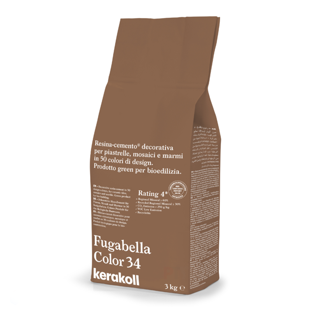 Fugabella Color затирка для швов 34 3кг Kerakoll
