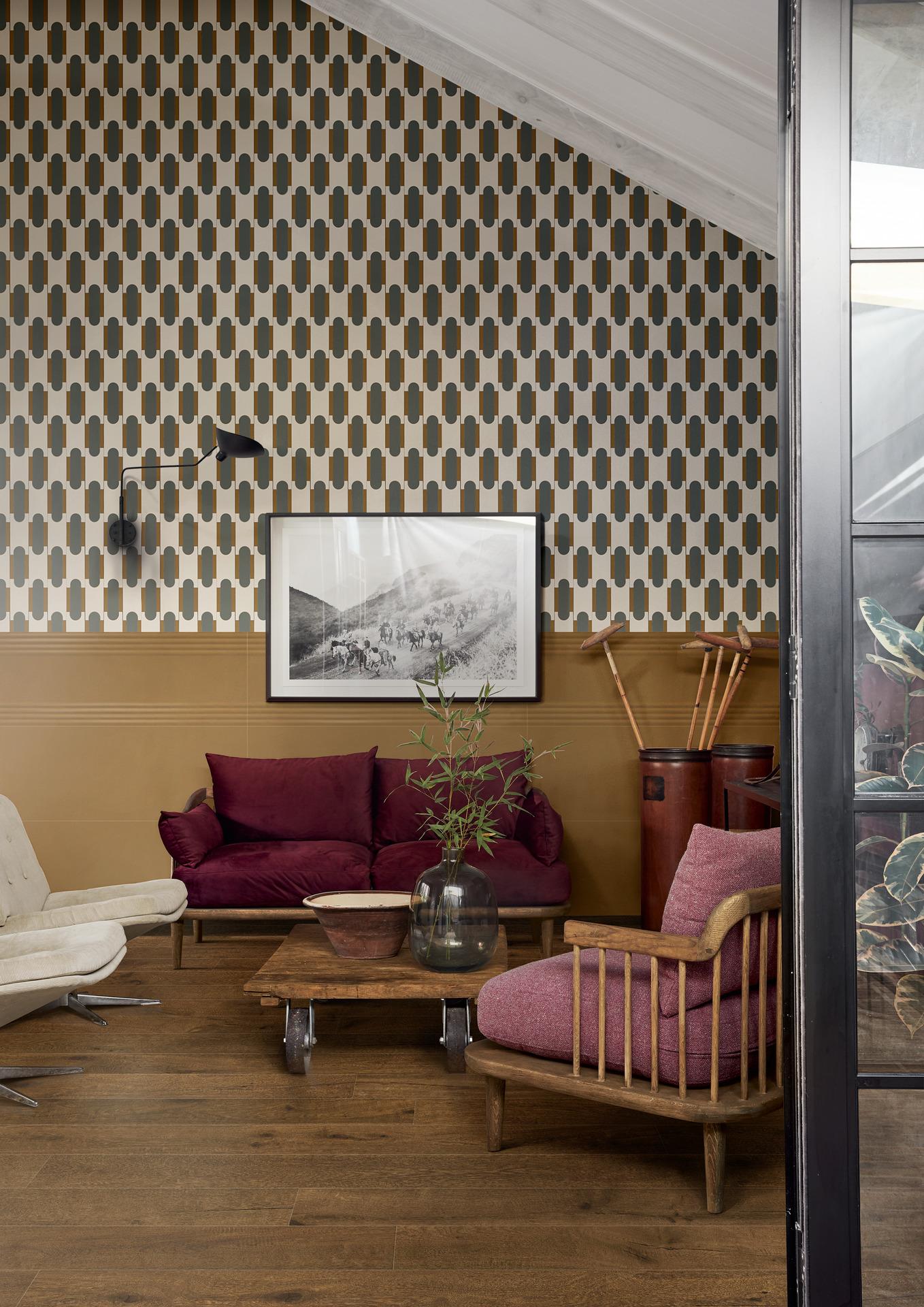 MAL9 Momenti Mosaico Puzzle Avorio 30,6х32,8 MARAZZI Italy