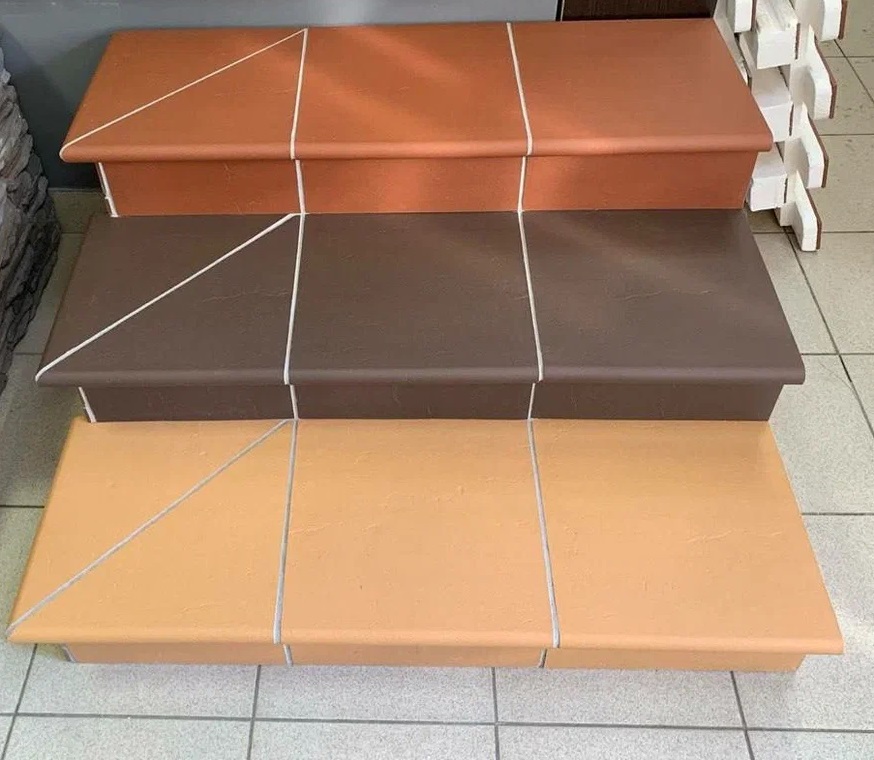 Вишня накат Скала 320x320x14 Натуральный Клинкер фото 8