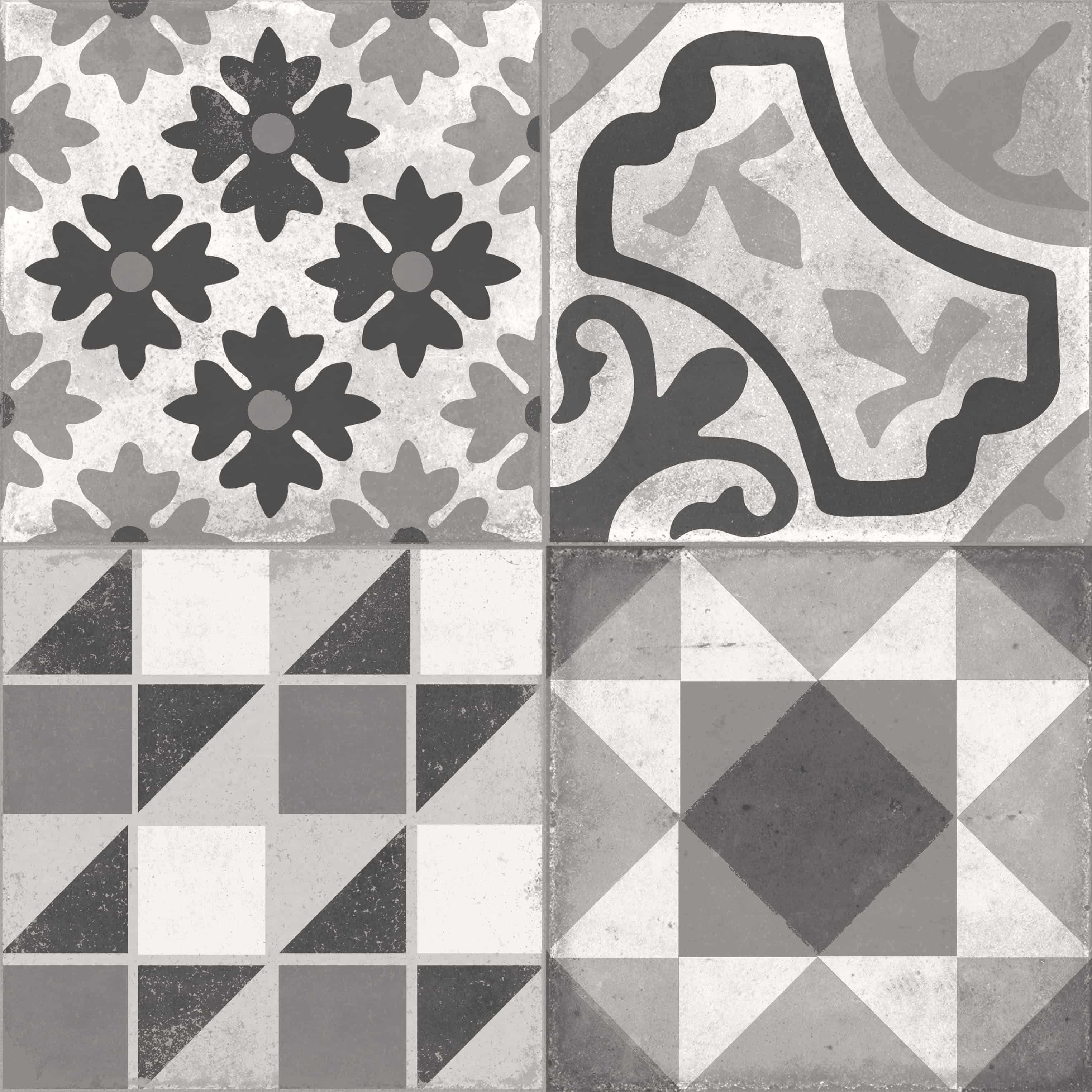 Heritage Mix Grey 33x33 Gresart