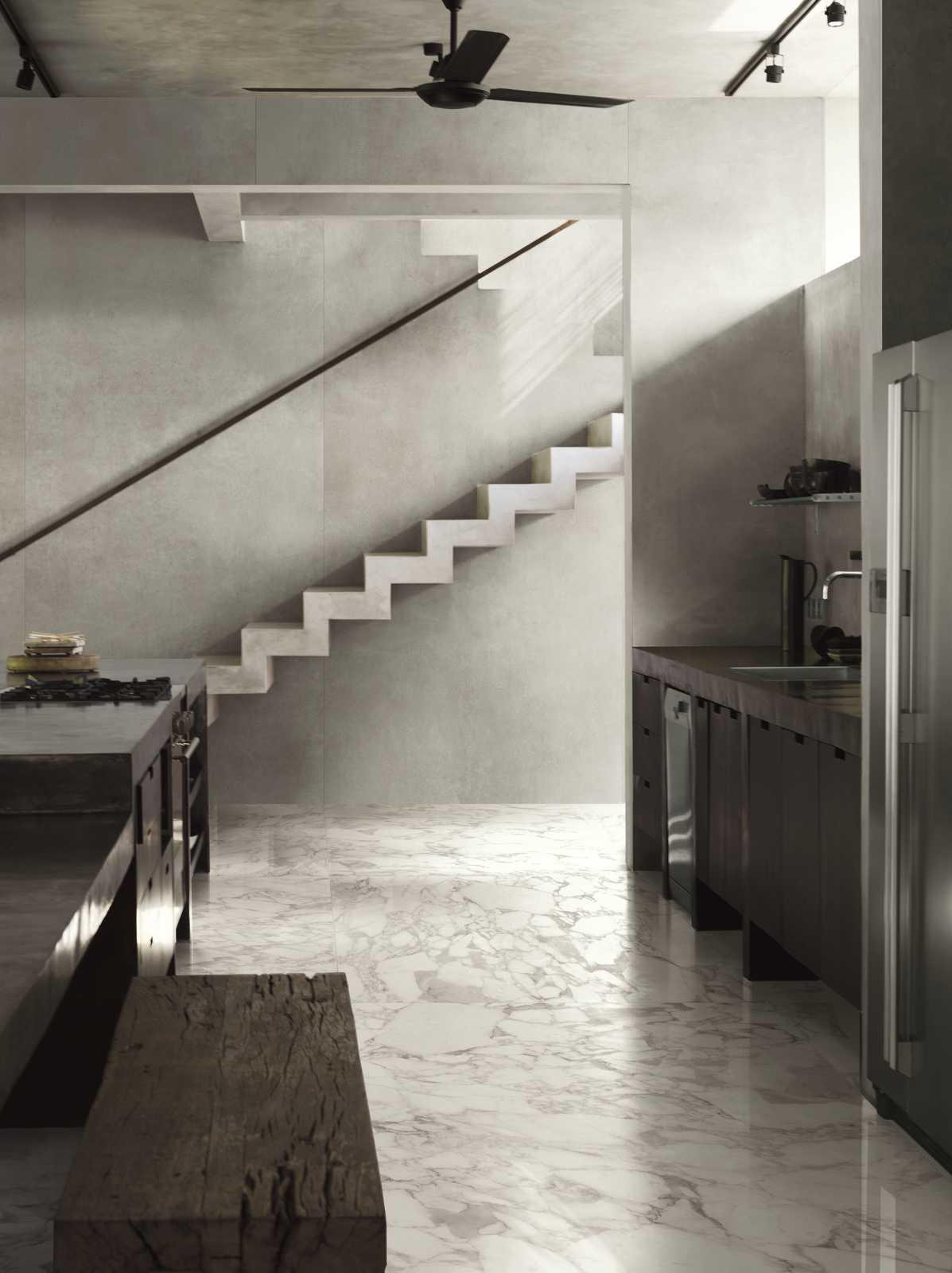 R6RL Maiora Marble Effect Calacatta Oro Glossy Rett 120x240 Ragno Marazzi