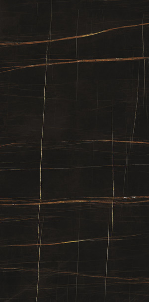 UM6L300585 Sahara Noir Luc Shiny 150x300 Ariostea