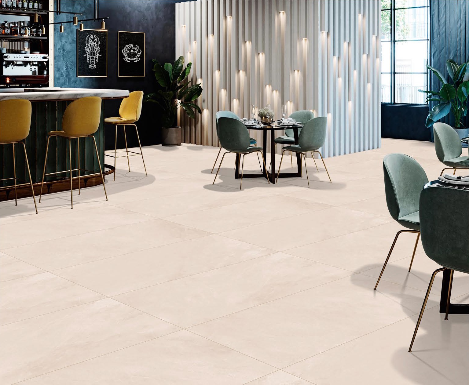 Santosa Ivory Lamore Ceramic