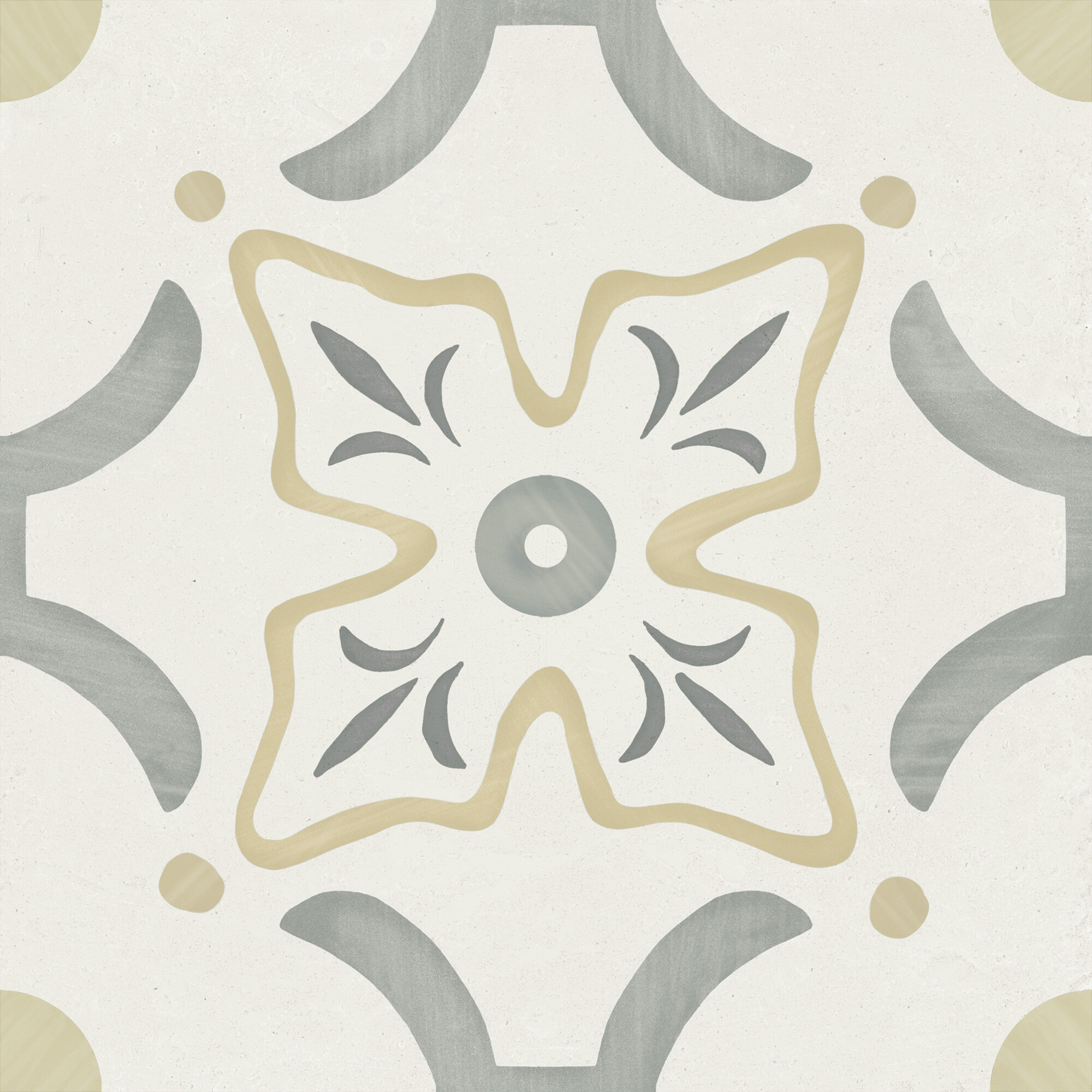 40459 Llevant Yellow Flower LT 22.3x22.3 Harmony