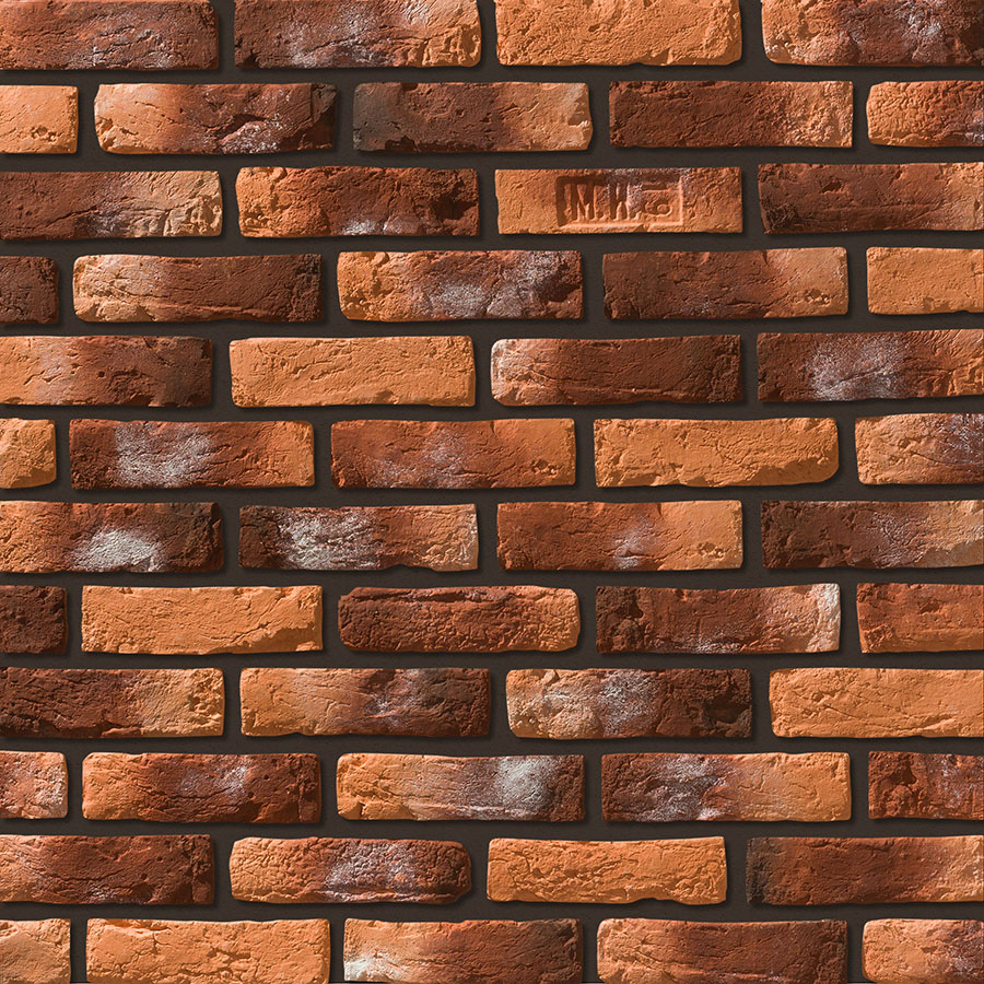 Декоративный кирпич Плоскость Орлеан 490 25-28x7-8x1,7 Leonardo Stone
