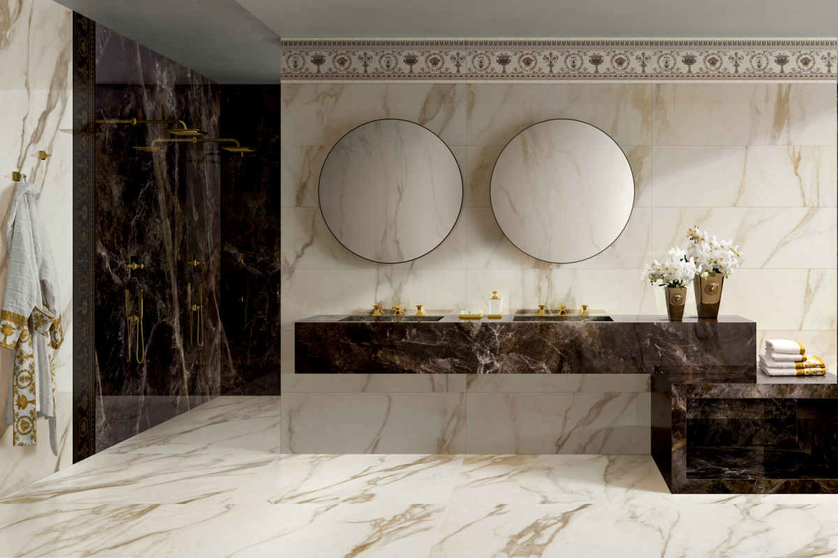 G67584 Black & Gold Lux R 60x120 Versace (Gardenia Orchidea) фото 10