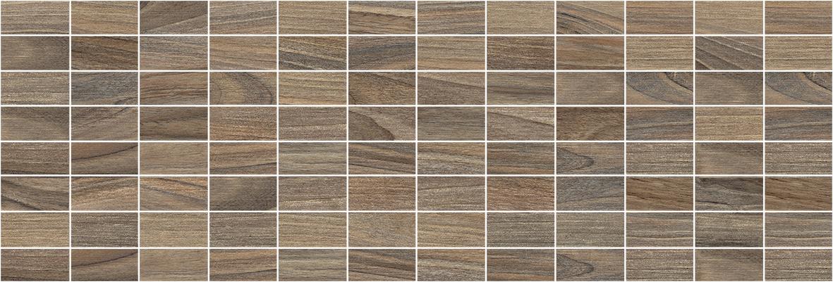 MM60066 Zen Декор мозаичный коричневый 20х60 Laparet