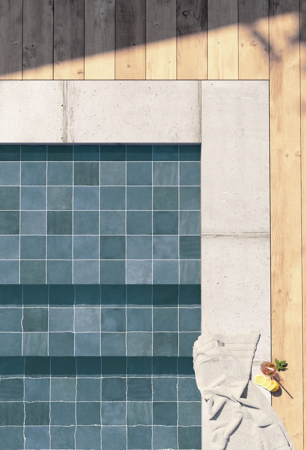 31560 Spa&Pools Shadow Matt 15x15 EQUIPE