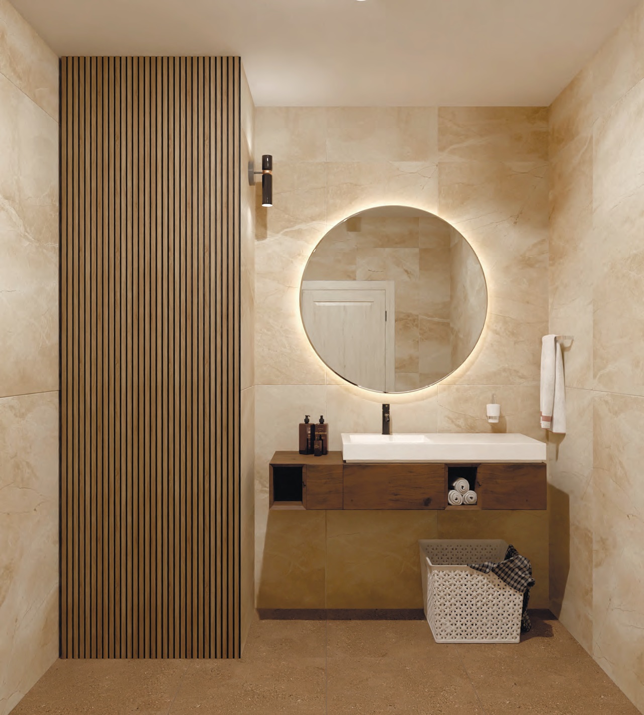 NR12060407-M Кесвик Коричневый светлый матовый 1200x600x9.5 ProGRES Ceramica фото 5
