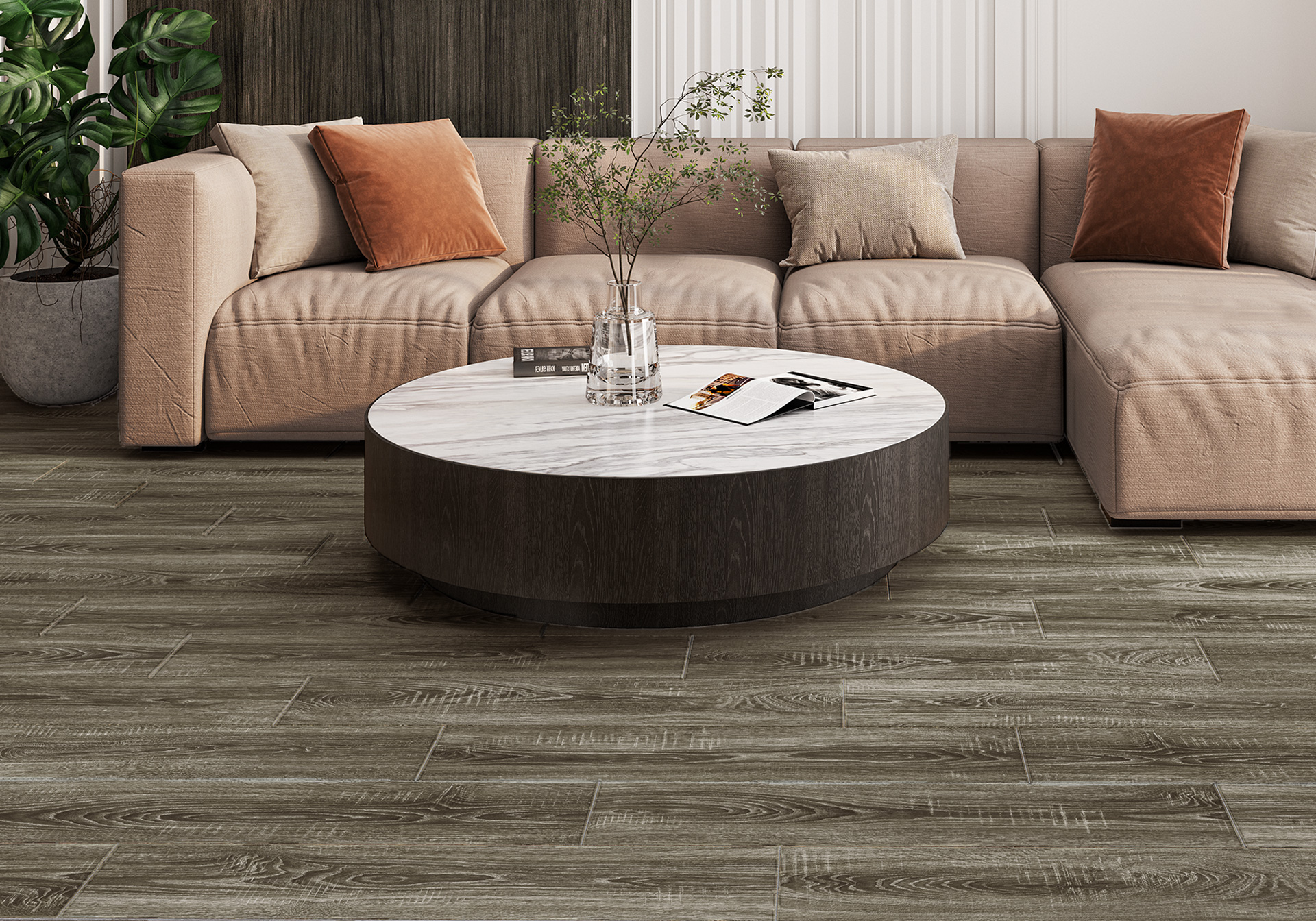 GFA92AMD40R Almond матовый 200x900x7 Alma Ceramica (Уралкерамика)