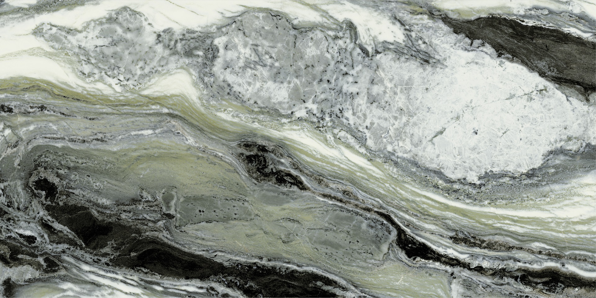 610015000706 Avantgarde Exclusive Green Cer 80x160 Italon