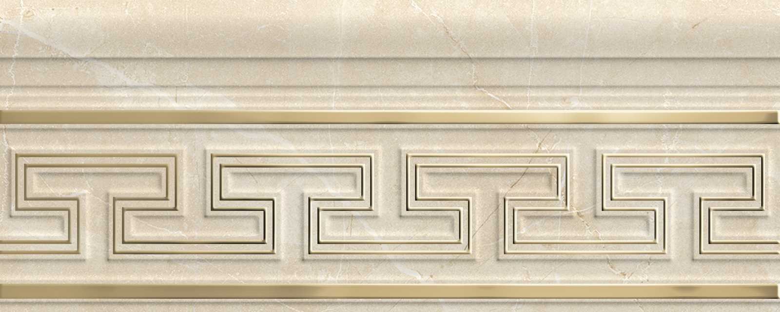 M5LR Marbleplay Listello Classic Marfil 12х30 MARAZZI Italy