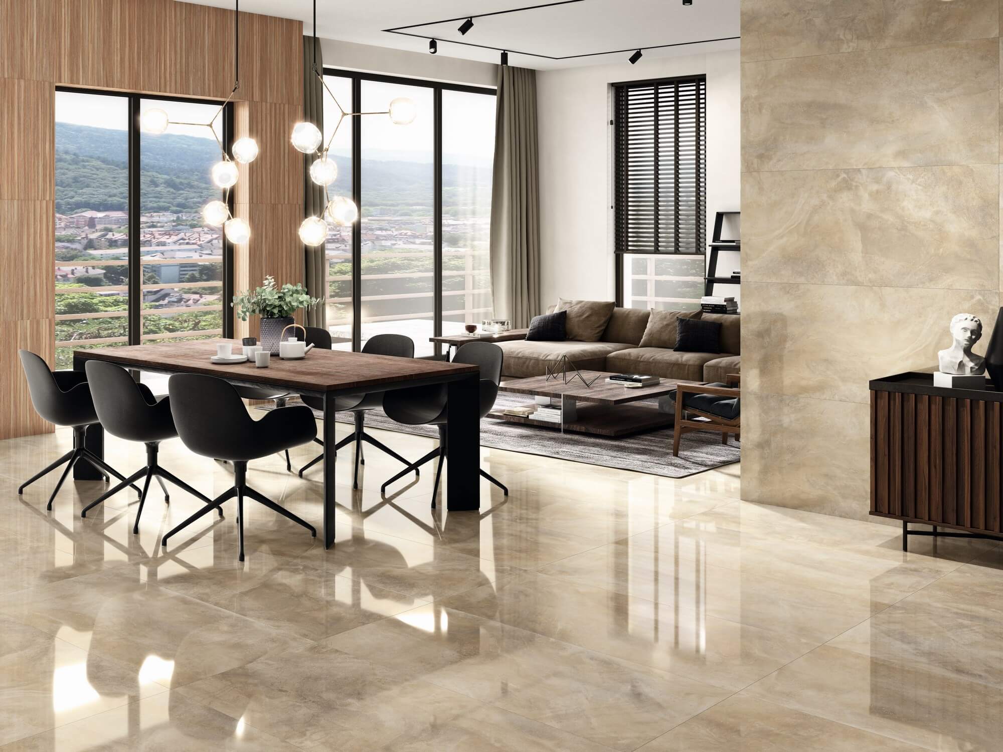 9545 Amazonas Roble Relieve Rect 30х90 Porcelanite Dos