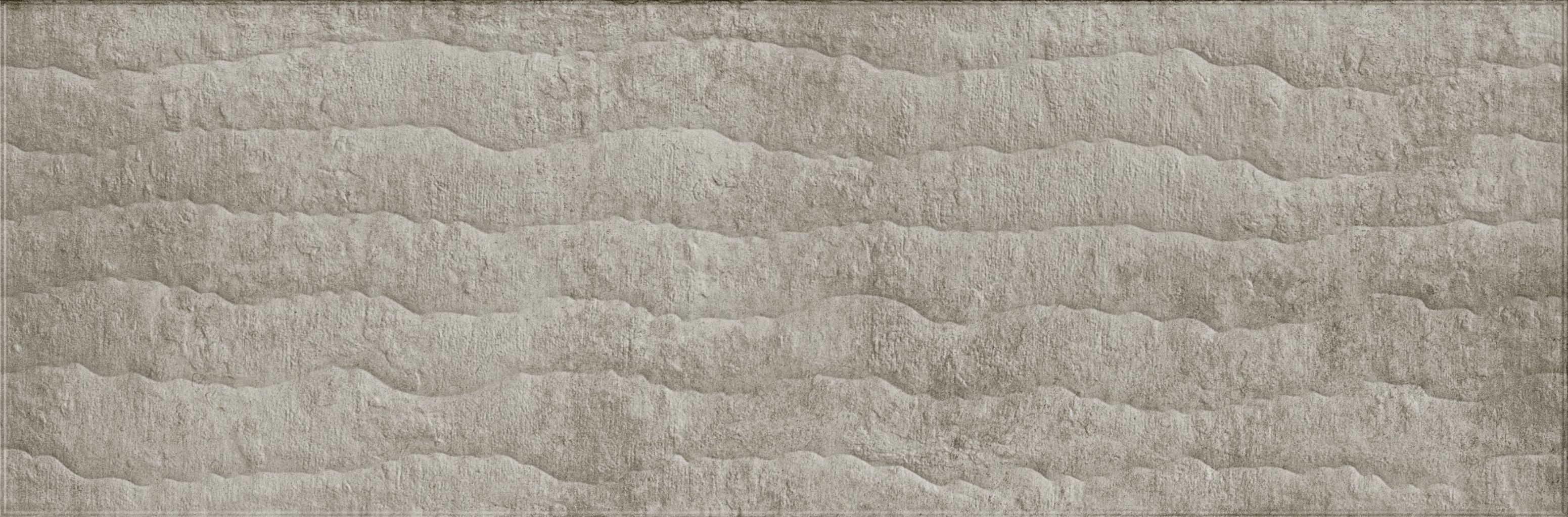 757 Балтимор тёмный рельеф волна 32,5x100 Eurotile Ceramica фото 5