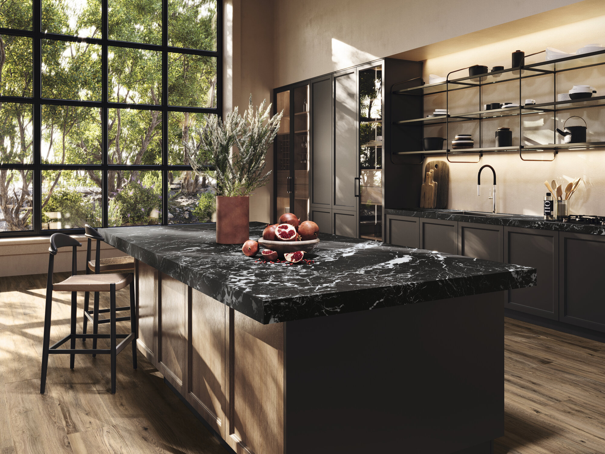A041062 Black Hispania Natural Rect 120x278 Ape Ceramica