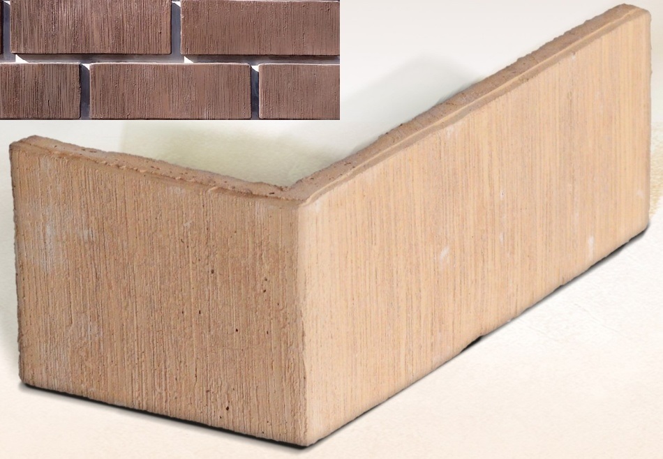Клинкер 07-06 угловая 230х90х100х17 Ecostone