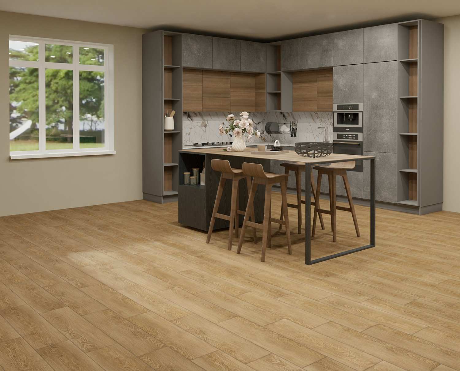GT208018604MСR Gotland Коричневый 19,8x80 Global Tile