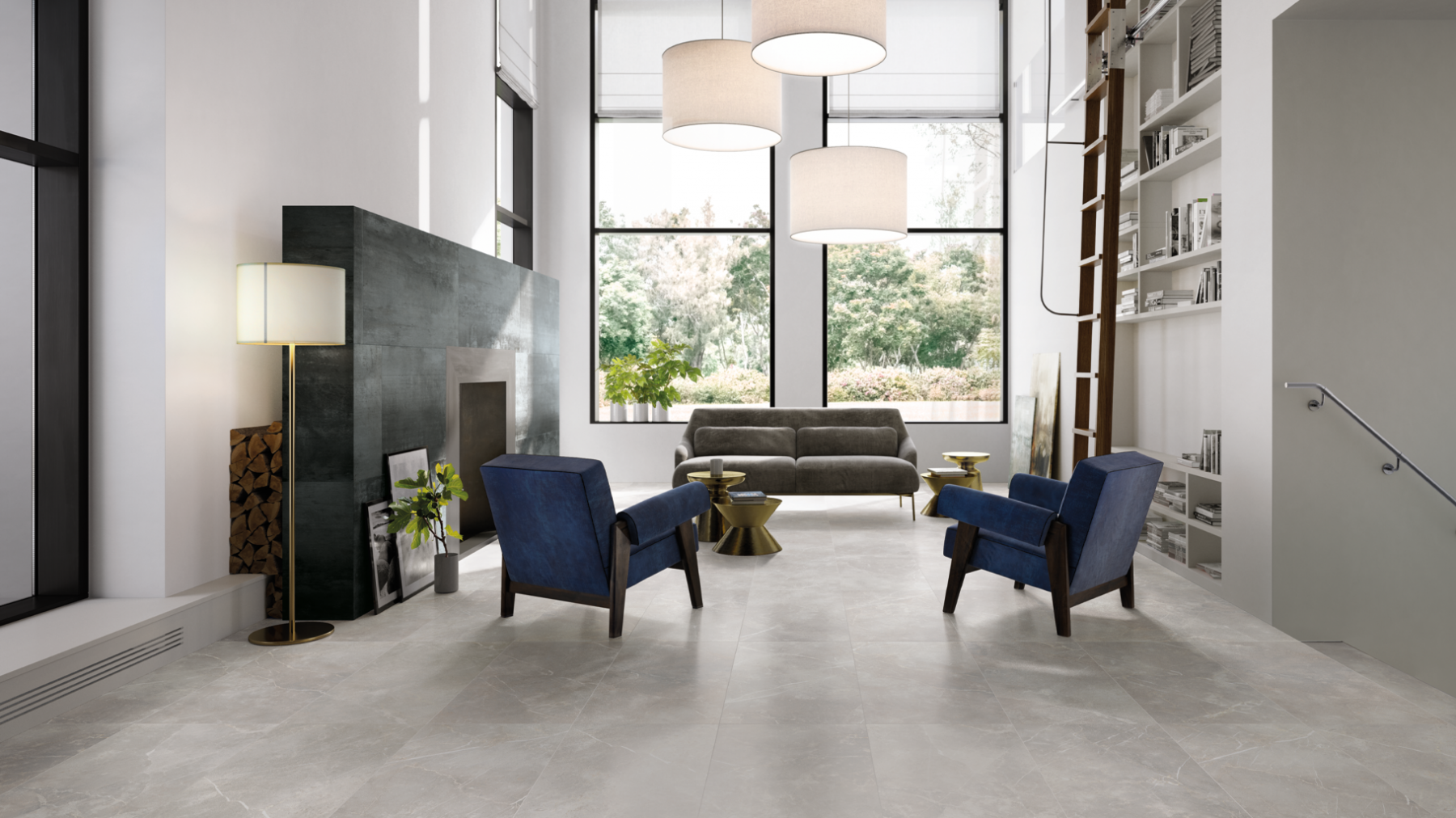 620070000634 Charme Evo Statuario Scalino Angolare Sinistro 33x60 Italon