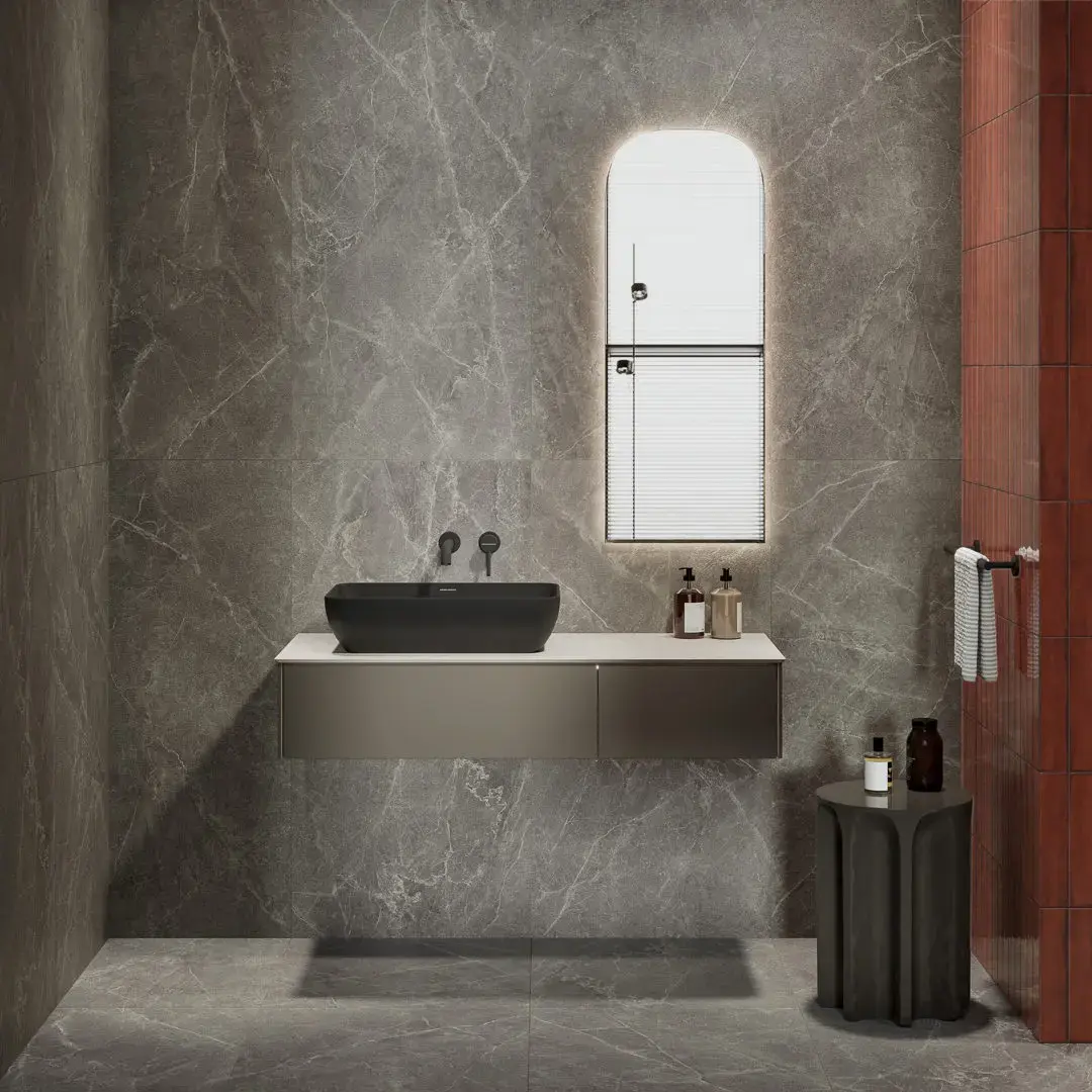 KM6012G0821R Эстерель серый матовый обрезной 60x119,5x0,9 Kerama Marazzi фото 10