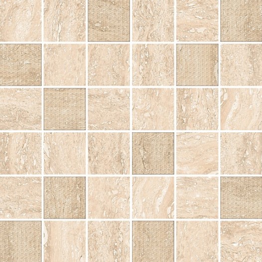 Ascoli Beige Mosaic 30x30 Azori