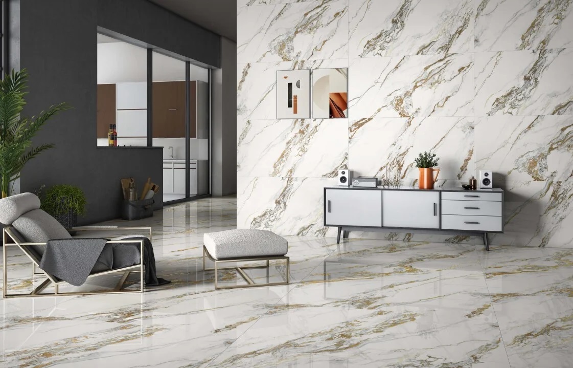 Carrara Gold Dali Ceramico