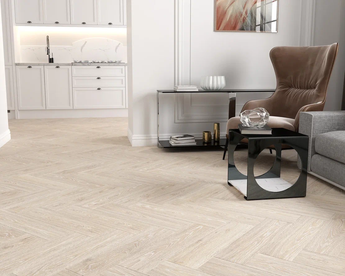 Oak Basalt GP White 14,7x59,4 Eurotile Ceramica