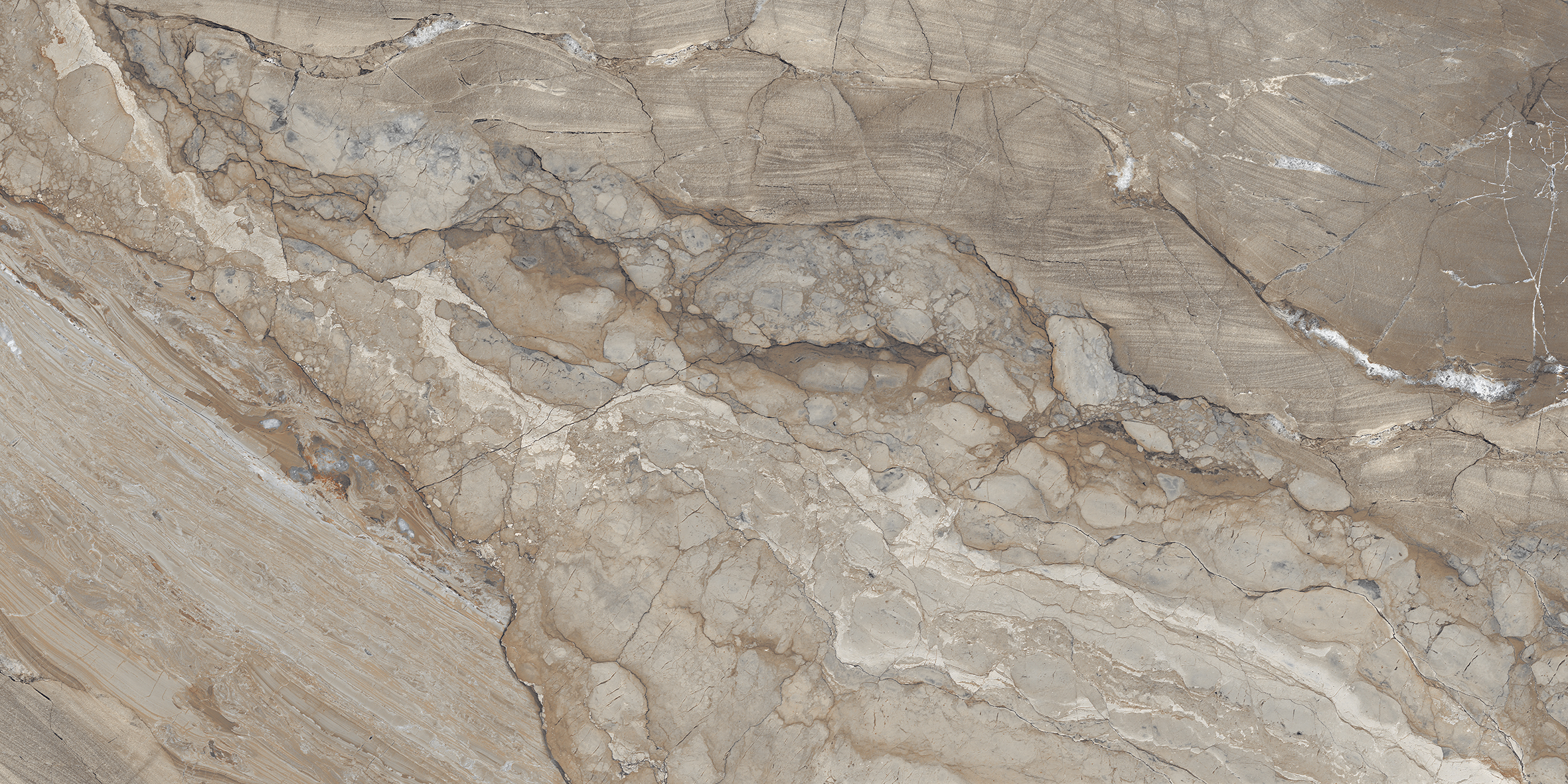 NTT99509P Gravel Natural 60x120 NT Ceramic