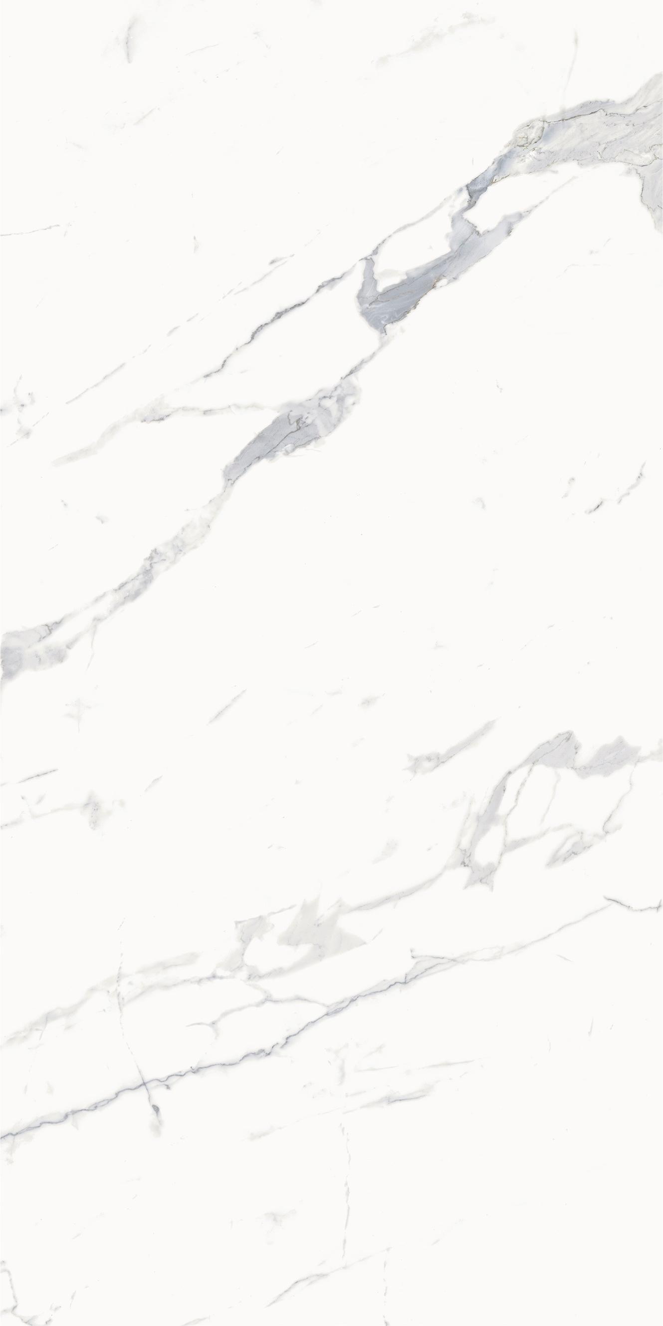 610015000683 Stellaris Statuario White Lux Ret 80x160 Italon