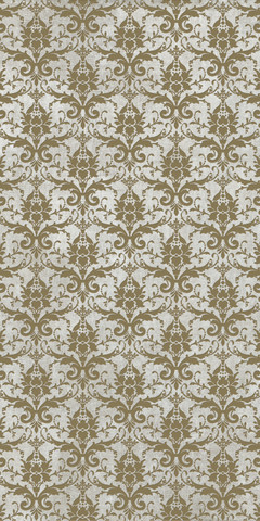752623 Tesori Decoro Broccato Grigio Bronzo 6mm 120x240 Cedit